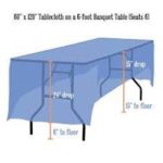 rectangle table size