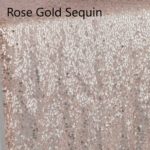 rose gold sequin run